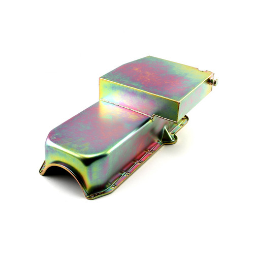 Speedmaster PCE300.1025 Chevy SBC 350 7Qt Circle Track Oil Pan Zinc 2Pc RMS 1980-85 P/Side