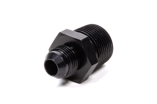 Fragola -20AN x 1 1/4 NPT Straight Adapter - Black