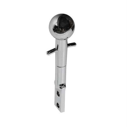 Hurst HUR69110002 CORVETTE REPRODUCTION CHROME SHIFTER HANDLE WITH CHROME KNOB FOR 63 67 CORVETTE