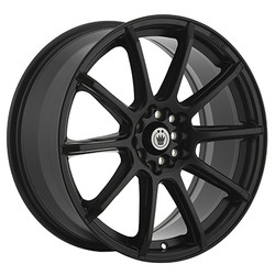 Konig Control 17x7 5x108 / 5x114.3 ET40 Matte Black