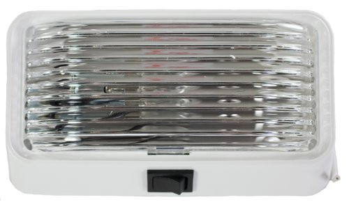 ARCON 20673 LED PRCH LITE W/SW BWHT C-LENS
