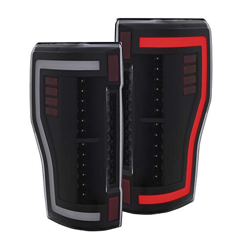 ANZO 311287 LED TAILLIGHTS RED/CLEAR