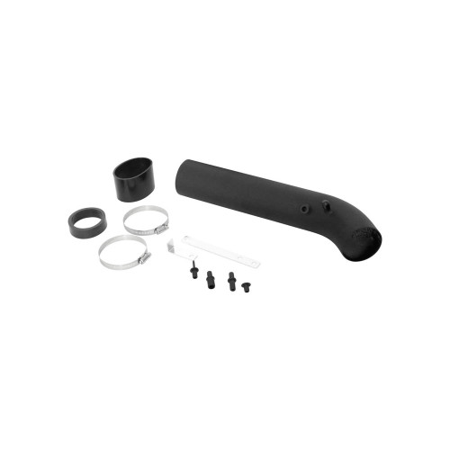 Spectre Universal Intake Tube Kit 3in. - Aluminum - Black