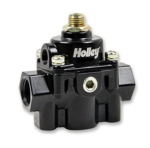 HOLLEY 12887 Bypass Regulator, 6 Psi (Black E-Coat)