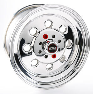 Weld Draglite 15x8 / 4x108 & 4x4.5 BP / 5.5in. BS Polished Wheel - Non-Beadlock