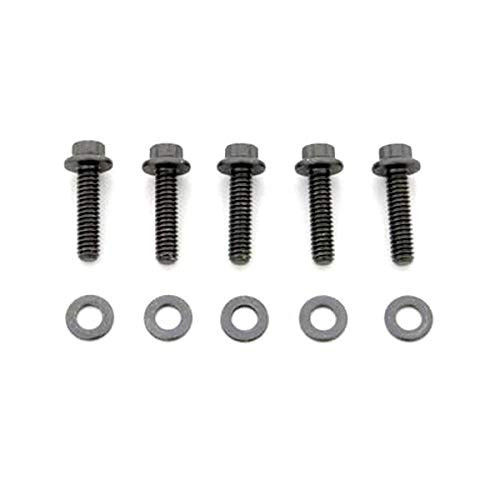 ARP 6401000 Black Oxide 1/4-20" RH Thread 1.000" UHL 12-Point Bolt with 5/16" Socket and Washer, (Set of 5)