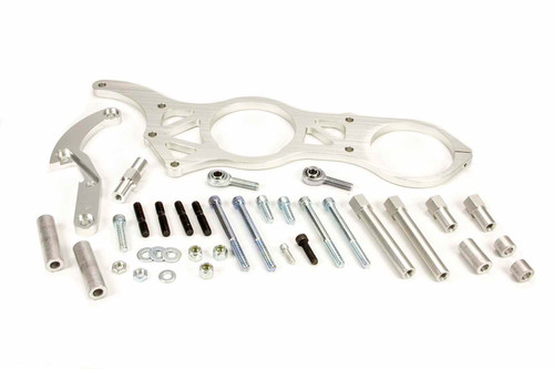 Moroso Chevrolet Big Block Alternator & Vacuum Pump Mount - Meziere Water Pump - 130mm Alternator