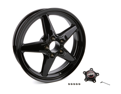 Race Star 92 Drag Star Bracket Racer 17x4.5 5x4.50BC 1.75BS Gloss Black Wheel