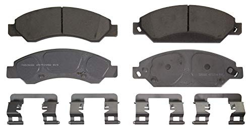 WAGNER BRAKE QC1092 Wagner ThermoQuiet VK Brake Pad & Rotor Kit with Hardware, Front