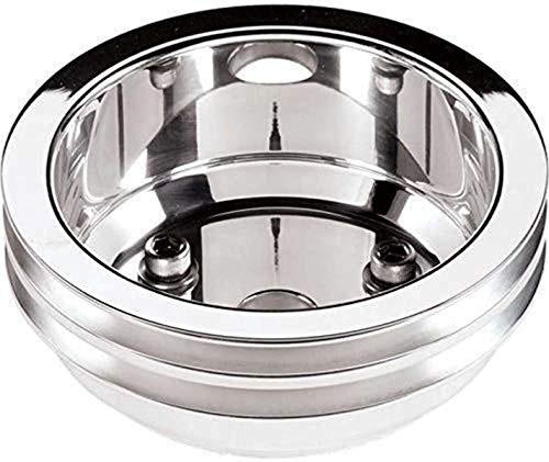 BILLET SPEC 78220 CRNKSHFT PULLEY SB LG 2 GRV POL
