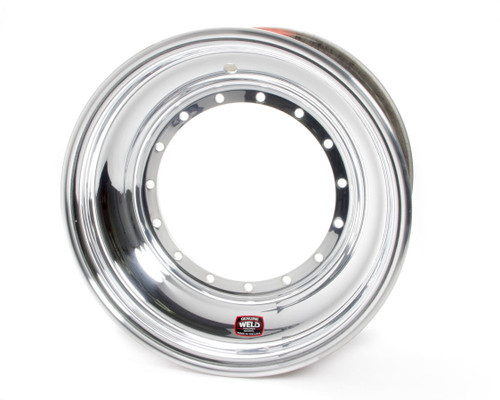 Weld Sprint Direct Mount 15x9 / 5x9.75 BP / 3in. BS Polished Assembly - No Beadlock