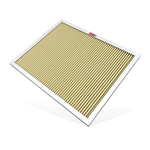 K & N FILTERS HVC11620 K & N 16x20x1 HVAC Furnace Air Filter, Lasts a Lifetime, Washable, Merv 11, the Last HVAC Filter You Will Ever Buy, Breathe Safely at Home or in the Office (Actual Dimensions.8 x 19.6 x 15.6 inches)