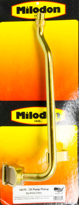 Milodon MLD18475 OIL PUMP PU BBC VDRIVE MARINE