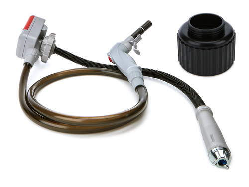 TRFA03XL BATTERY POWERED FUEL TRANSFER PUMP W/ POWER NOZZLE & UTILITY JUG ADAPTER