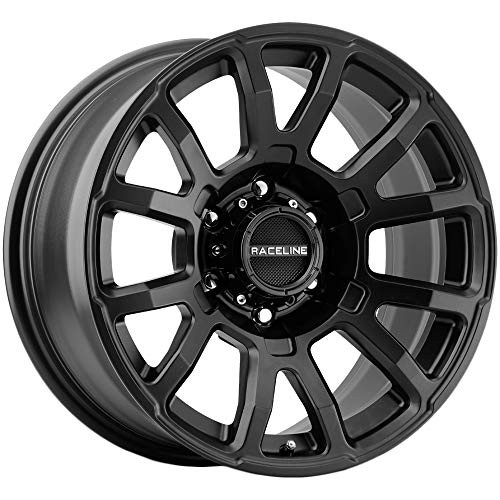 RACELINE 50B7856000 GAUGE SATIN BLACK 17X8.5 6X139.7  0
