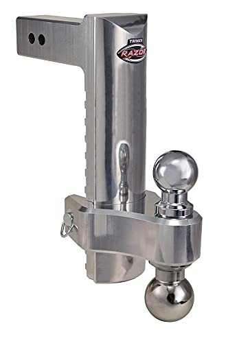 TRIMAX TRZ12ALHD 12 DROP ADJ HITCH PIN AND CLIP