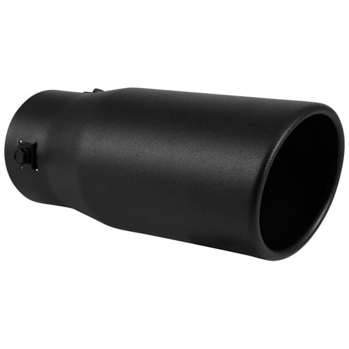 Spectre Exhaust Tip 3-1/2in. OD / Slant - Black