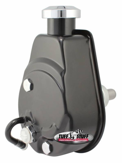 Tuff Stuff TUS6189B GM POWER STEERING PUMP PRESS FIT SHAFT BLK