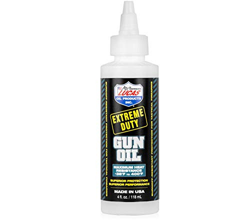 LUCAS OIL 10877 EXTREME DUTY GUN OIL - 4 OZ - 12/CA