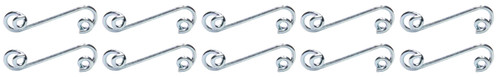 Steel Dzus Springs 10 Pack
