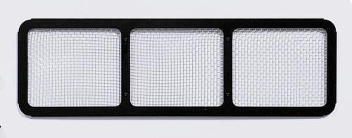 Nose Screen Lower Black Aluminum