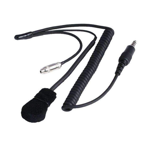 Rugged Radios RGRHK-IFC IMSA WIRED HELMET KIT WITH MIC 3.5MM EAR BUD JACK AND COIL CORD
