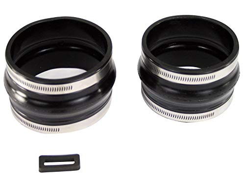 AFE 5911332 Power-59-11332 Cold Air Intake System Tube Upgrade Soft Part Package - Black