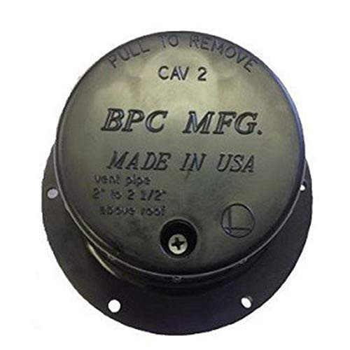 LASALLE BRIS 74559 1-1/2IN VENT CAP SCREW DWN BLK