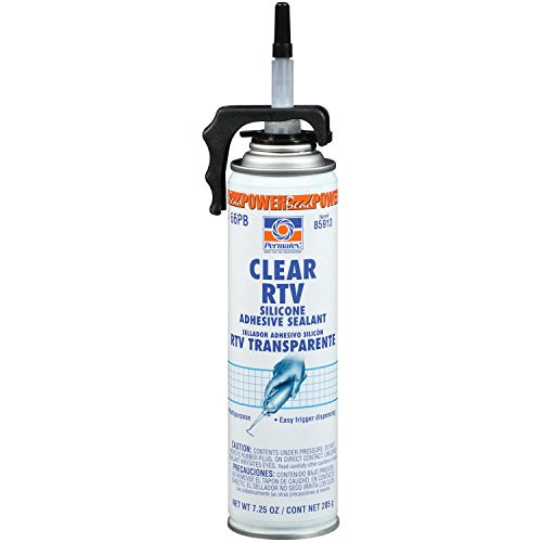 PERMATEX 230-85913 #66 CLEAR SILICONE ADHES