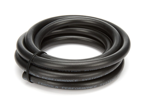 Fragola -4AN Push-Lite Hi-Temp Black Hose - 10ft