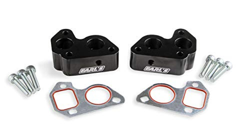 EARLS LS0022 Earl's Remote Mount Electric Water Pump Block Adapters