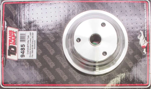 CRANK PULLEY DBL ALUM SBC