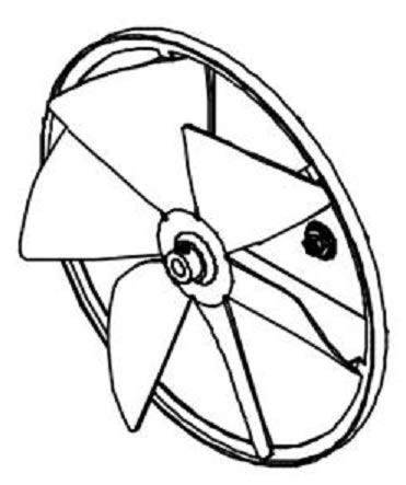 COLEMAN RVP 1472A5011 BLADE FAN
