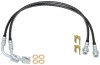 Rock Jock CUECE-9807RBLK 0718 WRANGLER JK REAR BRAKE HOSE KIT