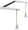 Rock Jock CUECE-9902A-20 45IN BAR/20IN ALUMINUM ARMS ANTIROCK SWAY BAR KIT
