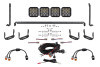 14C 4RUNNER SS5 STEALTH GRILLE LED 4POD KIT PRO WHITE DRIVING