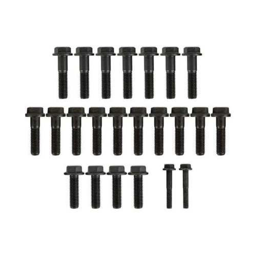 MOPAR GEN III HEMI TO T56 BELLHOUSING INSTALLATION BOLT KIT STEEL BLACK/OXIDE