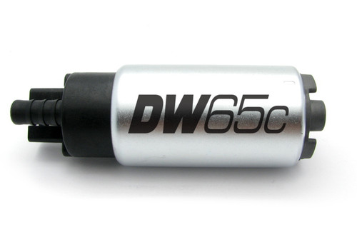 DeatschWerks 265 LPH DW65C Series Compact Fuel Pump w/o Mounting Clips (w/ Universal Install Kit)