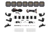 SS5 7POD CROSSLINK MOUNTING KIT FOR PRINSU/SHERPA ROOF RACKS SPORT WHITE DRIVIN