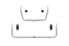Eibach EIBE40-209-003-03-11 PROUTV | ADJUSTABLE ANTIROLL BAR KIT (FRONT AND REAR + BRACE + ENDLINKS)