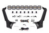 18C WRANGLER SS5 SPORT CROSSLINK WINDSHIELD WHITE COMBO LIGHT BAR KIT