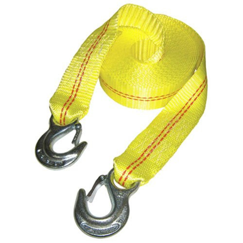 HAMPTON PROD 02825 25 FT TOW STRAP W/HOOKS