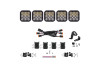SS5 SPORT UNIVERSAL CROSSLINK 5POD LIGHT BAR WHITE DRIVING