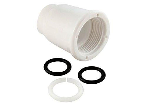 AMER BRASS CRDSPTNUTW SPOUT NUT KIT W/ORING-WH