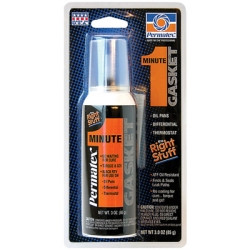 ITW PERMATEX INC PTX25229 1 Minute Gasket Maker, 3 Ounce Net Weight Aerosol Power Can Blister Carded, Case of 6 Cans
