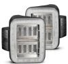 19C GLADIATOR JT NOVA PRISMATIC LED TAIL LIGHTS CHROME