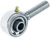 Rock Jock CUERJ-303101-101 JOHNNY JOINT ROD END 2 IN POLISHED STAINLESS STEEL NARROW 3/4 IN16 LH THREADS 2