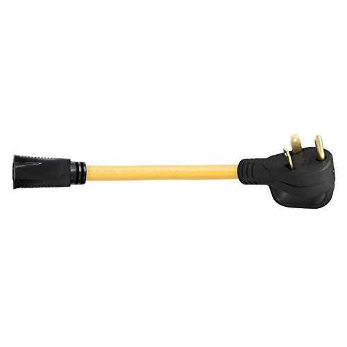 MARINCO 3015RVDA 30A MALE-15A FEMALE ADAP CORD W/HDL