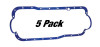 GASKET OIL PAN ONE PIECE FORD 351W LATE MODEL 5 PACK
