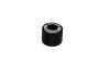 SHORT REBOUND KNOB FOR 1.5IN SMOOTH BODY SHOCK STUD ALUMINUM BLACK